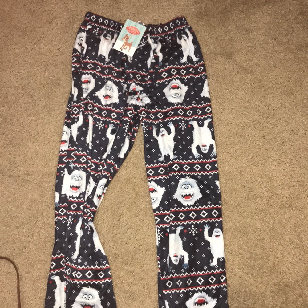 New with tag rudolph pajamas pants